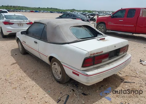 1993 Chevrolet Cavalier Rs из США, поврежденный, VIN 1G1JC34T5P7287931